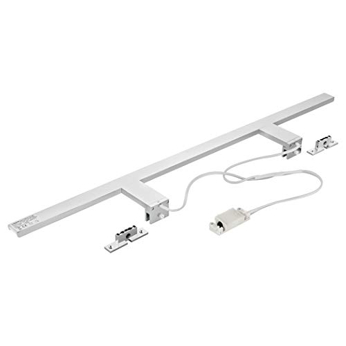 SEBSON® LED Spiegelleuchte 80cm, Bad IP44, Aufbauleuchte + Klemmleuchte, Spiegelschrank-Leuchte, neutralweiß 4000K… – Bild 3