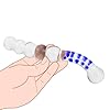 SXOVO Glas Dildo Anal Perlen Kristall Anal Plug Persönliche Massager G-Punkt Stimulation #4