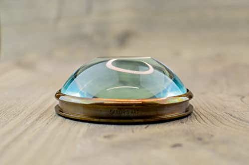 Brújula de Bolsillo Vintage de Latón con Caja de Madera miniatura 2