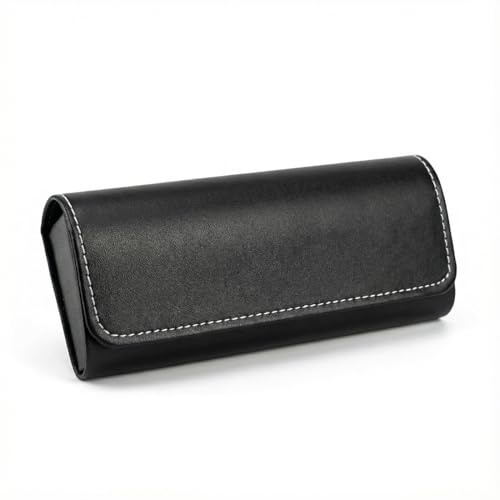 Pacote com 1 estojo rígido para óculos, estojo rígido universal para óculos de leitura