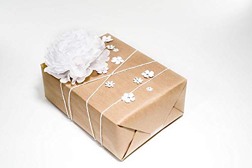 Image of MALANI STORES Kraft Paper Roll - Brown Paper Packing Roll Perfect for Crafts,Art,Small Gift Wrapping,Packing,Postal,Shipping,Dunnage & Parcel 32 Inch (10 Meter)