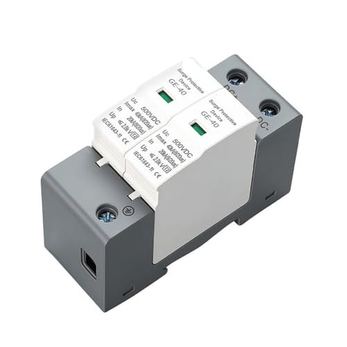 SPD pararrayos fotovoltaico DC 2P 1000V para protección de sobretensiones domésticas 3