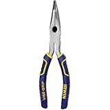 IRWIN Tools VISE-GRIP Pliers, Bent Long Nose, 8-Inch (2078228)