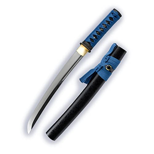 Full Tang Unokubitsukuri Carbon Steel Japanese Samurai Tanto Small Sword