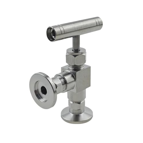 Válvula de aguja KF40 para solucionar fugas y regular vacío micro 2