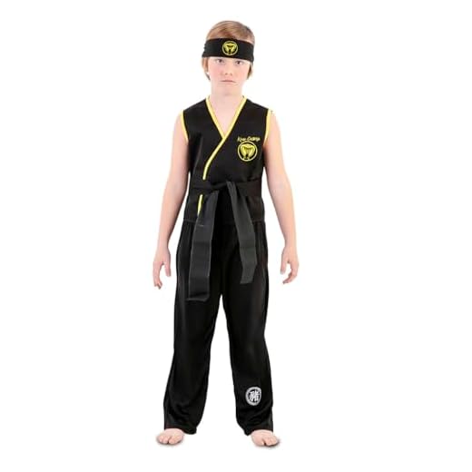 EUROCARNAVALES Disfraz de Cobra Kai King Infantil