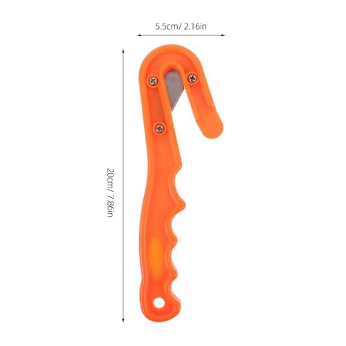 Couteau de plongée coupe-corde orange accessoire sécurité plongée - 2