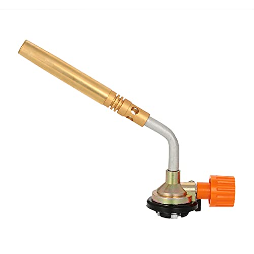 Maçaricos,mewmewcat Outdoor Versátil butano Burner solda Blower Welding BBQ Torch Culinary Isqueiro