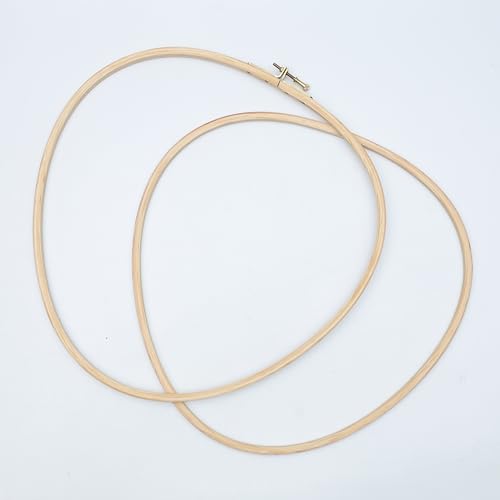 Image of Embroiderymaterial Embroidery Hoop Ring Frame for Cross Stitch Craft Sewing and Embroidery Purpose Triangle Shape( 11.87x12 Inch, 1 Pieces)