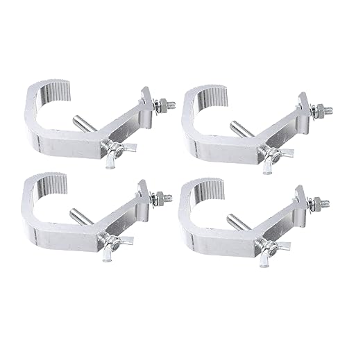 Crochets fixation éclairage scène aluminium support simple projecteur x4