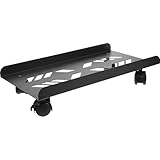 Mobilité pratique : équipé de roues et de roulettes pivotantes, ce support peut facilement déplacé vers n'importe quel , support d'ordinateur de bureau, support de tour d'ordinateur