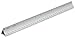 Alumicolor Architect Triangular Hollow Drafting Scale, Aluminum, 18 inches, Silver (3040-1)