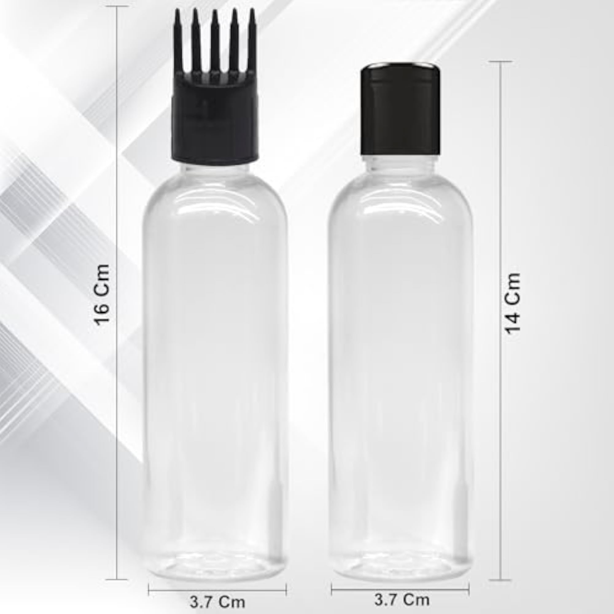 Hair Root Applicator Bottle for Oil and Shampoo Application