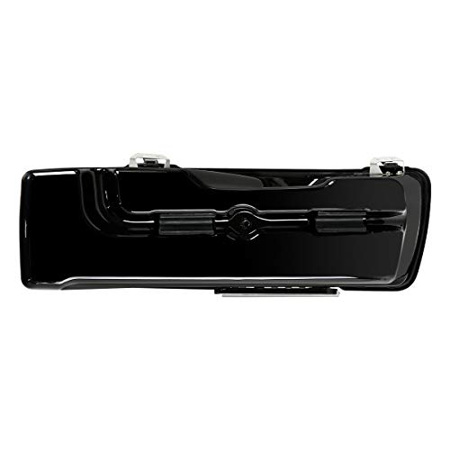 Alforjas rígidas negras para Harley Softail 1984-2017 miniatura 7