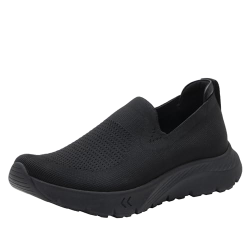 Image of Alegria ReBounce Waze Lightweight Athletic Slip On with Knit Upper Handfree Shoes Lightweight Athletic Slip On with Knit Upper