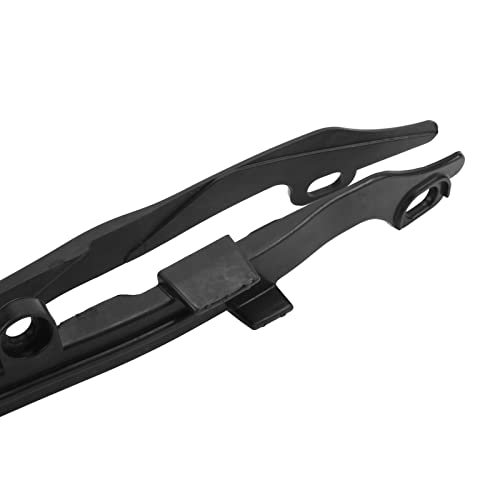 Chain Lube Parts Guard Zubehör, Guide Slider Protector Chain, Motorrad Swingarm Chain Slider Guide Guard Black Abs Plastic Ersatz für Crf250r 2010-2013