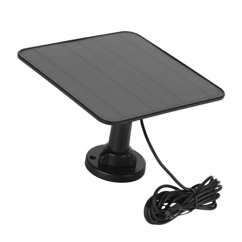Panel solar magnético e impermeable IP65 de 12W para cámaras de seguridad 5