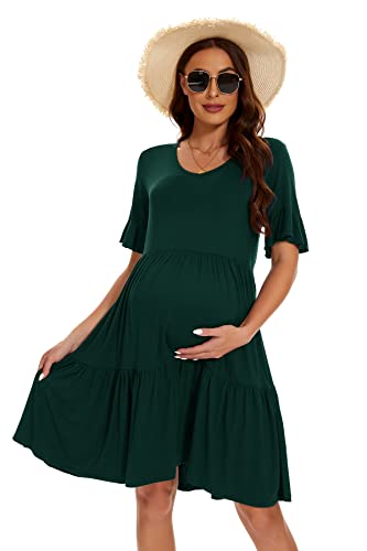 Variante de Smallshow vestidos premama fiesta Deep Green S