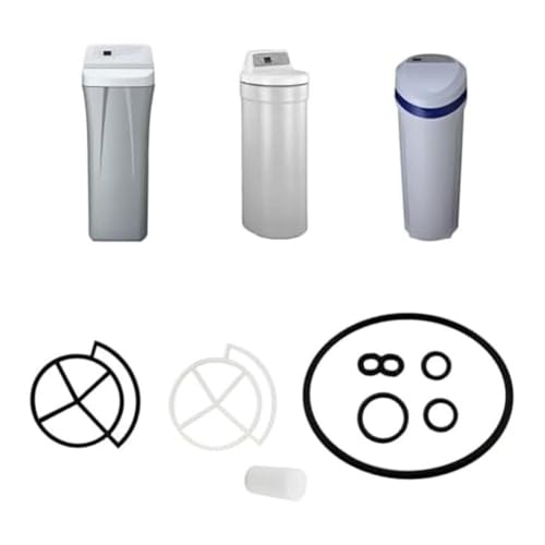 7129716 Kit de joint d'étanchéité pour adoucisseur d'eau à haut débit pour 7092163, 7134224 et 7238468 – 1 kit d'étanchéité de rechange compatible avec WS35X10005