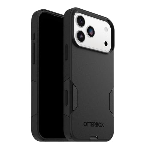 Image of OtterBox iPhone 17 Pro Max Commuter Series Case - Black - Thin & Protective iPhone Case, Dual-Layer, Impact Absorbing iPhone Case