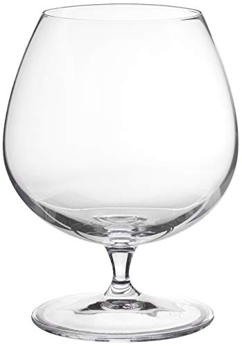 Luigi Bormioli Vinoteque 15.75 Oz Cognac/Brandy Glasses, Set Of 6, Clear #TOP1
