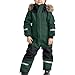Snow Suits for Girls 2t Snow Suit for Kids Boys Girls Winter 2025 One Piece Snowsuit Waterproof Outdoor Overalls Snowboarding Ski Suits