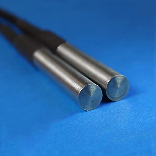 Taidacent LM35DZ Temperature Sensor Waterproof Temperature Probe Stainless Steel Temperature Probe (5M)