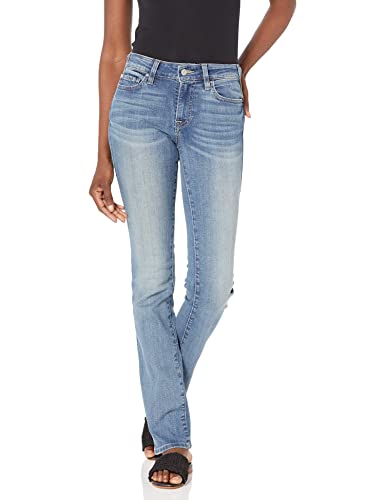 True Religion Women's Billie Mid Rise Straight Jean
