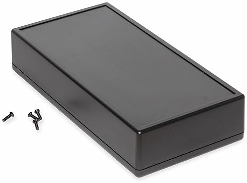 Hammond Electronics 1599HBK Tragbares Gehäuse (EPS), Schwarz, 220 x 110 x 44, 1 Stück