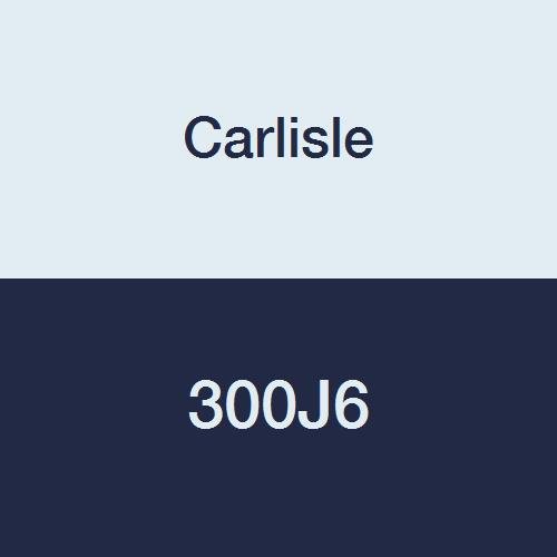 CARLISLE 300J6 V-Ribbed Belts with 6 Ribs, J Section, Rubber, 0.552 Belt Width, 30.5" Length