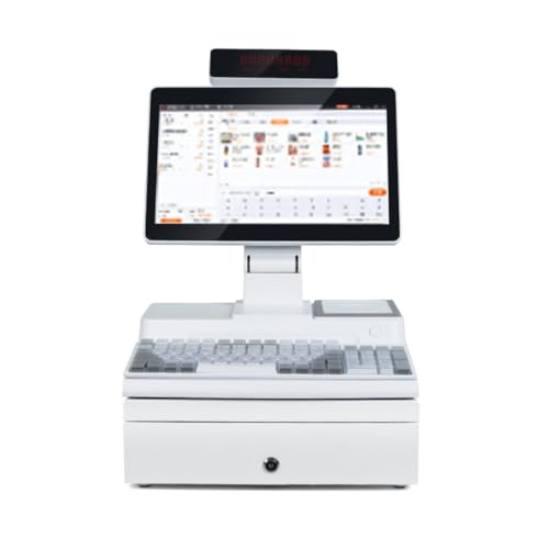 KDBT�y4-in-1�����^�z�d�q���W�X�^�[��̌^POS�V�X�e�� �������V�[�g�v�����^�[+���[������+��p�L�[�{�[�h���� ���掿���� ���p�x��]�� �N�A�b�h�R�A�v���Z�b�T 4GB RAM+64GB ROM �X�[�p�[ �R���r�j ���H�X �����X���� �ȃX�y�[