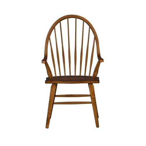 Sillón traditional peluche color rústico oak miniatura 5
