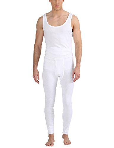 Lower East Le229 Calzamaglia Termica, Bianco