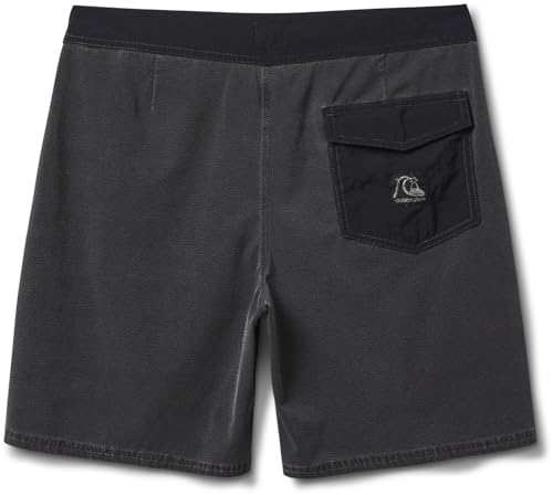 Quiksilver - Mens Original Straight Premium 18 Boardshort, Color Black, Size: 382