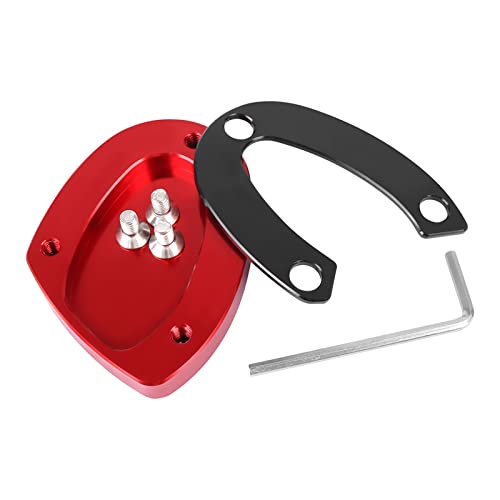 Motorrad Ständer Fuß Seite Stehen Verlängerung Pad Unterstützung Vergrößern Platte Für TRIUMPH Für Street Triple R675 675 675RX 765R 765S 765R 765RS(clor2)