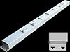 24” Hardwired Power Strip (NO Power Cord), 6 (NEMA 5-20R) Vertical Outlets (NOT Tamper Resistant), with Ears (with mounting tabs on Both Ends), 20 Amp, USB, White