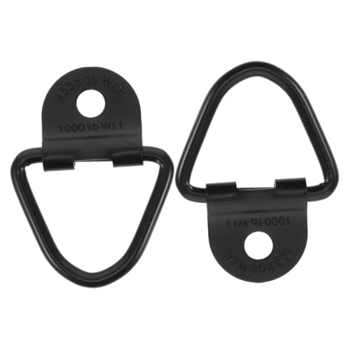 BUGUUYO 2 Pezzi D Carbonio per Fissaggio Carico su Rimorchi e Camion Ancoraggio Incassato Resistente per Cinghie e Carichi Pesanti per Rimorchi e Veicoli Commerciali