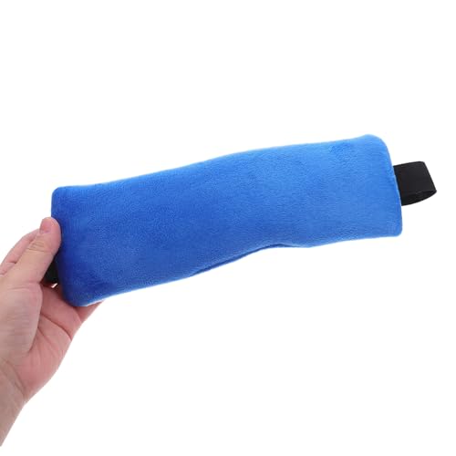 Set 2 Almohadas para Cabeza Ajustables Tela Azul miniatura 4