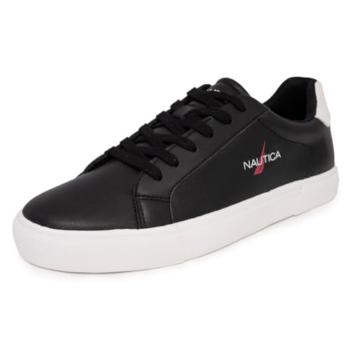 Image of Nautica Men's Casual Shoe, Classic Lace-Up Low Top Loafer, Fashion Sneaker - in Medium & Wide Width Sizes