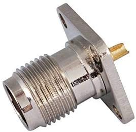 Rf Wire Terminal Copper Alloy Connector TNC 4 Hole Panel Mount Jack with Solder Cup 1PCS-image-38