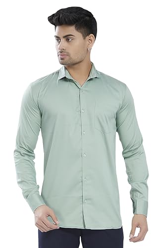 Image of DIVISIVE Men's Solid Slim Fit Shirt