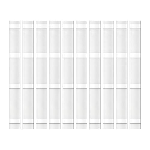 SM SunniMix Thermal Glue Strips Hot Melt Adhesion Hot Melt Resin Strips Binding Machine Supplies for Book Binding Repair Pictures Album, 10Pcs 28.5x2.2cm