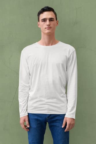 Next Level 6071 Multipack Men's Bundle Bulk Triblend Long Sleeve Crewneck T-Shirt 3 Pack - Make Your Own Assorted Color Set4