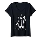 Photo Gallery donna ricordate allah islamic dhikr muslim maglietta con collo a v Photo Gallery donna ricordate allah islamic dhikr muslim maglietta con collo a v