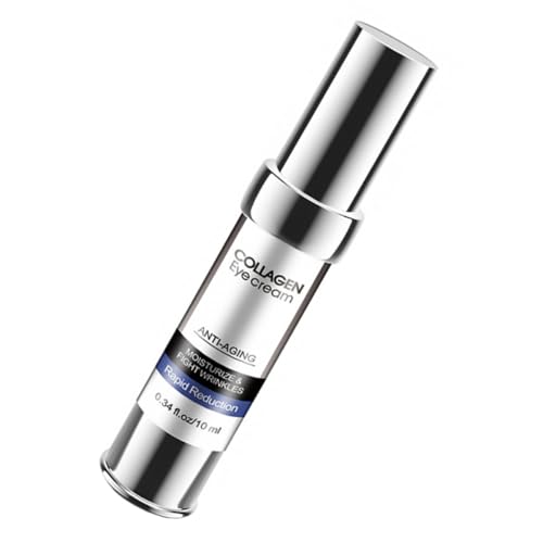 TOGEVAL Crema Para Ojos Hidratante y Antiarrugas 1 Botella Contorno De Ojos Antiojeras Reafirmante Para Piel Sensible Uso Diario Blanco
