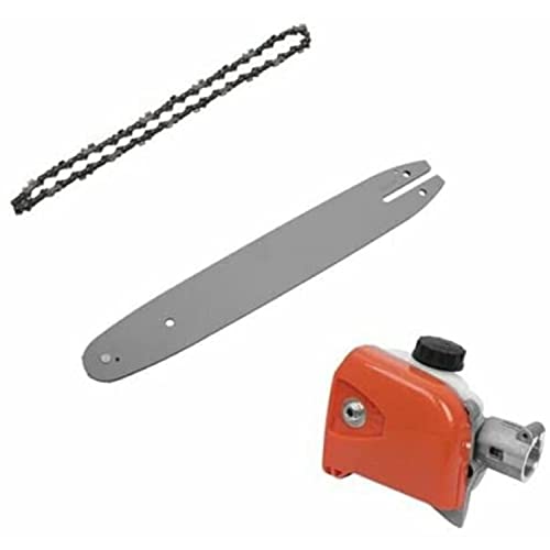 Chainsaw For Brushcutter With Pointer - Gardening Tools - Power Tools - For Pole Saw, Stump Grinder, Trimmer Attachments, Weed Eater Head, Edger Lawn Tool - Compatible For Gas Brush Cutter 26Mm 9T #TOP1