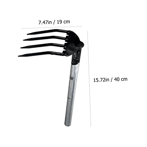BESPORTBLE Juego 2 Utensilios Jardín Cultivo con 4 Dientes miniatura 5