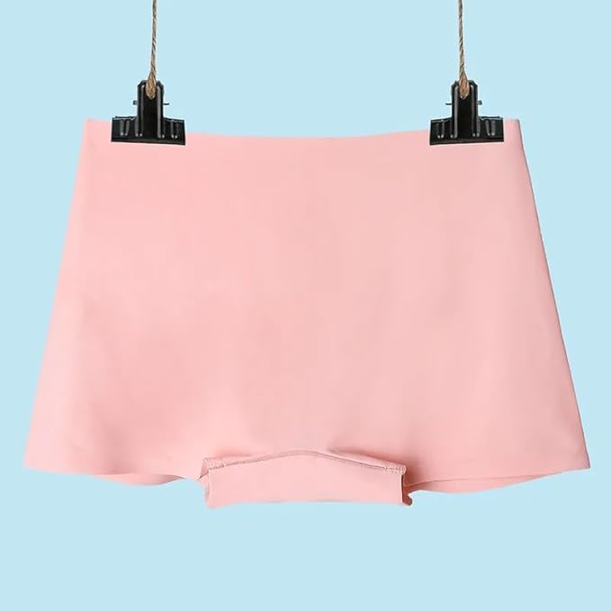 Image of LOURYN KOULYN Boy Shorts Underwear for Women Cotton Panties Mid Rise Undies Full Coverage Boxers Briefs Boyshort 4 Pack S-XXL