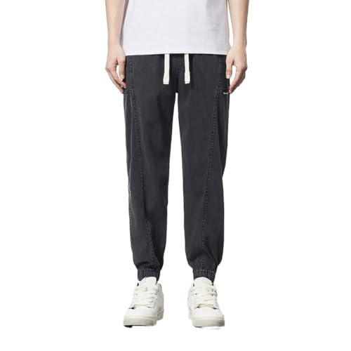 Jeans Elastic Waist Thin Pants3