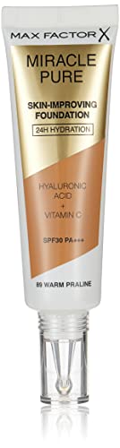 Max Factor Miracle Pure Foundation, Warm Praline 89